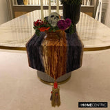 Ombre - Velvet Grey, Gold Decorative Table Runners