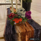 Ombre - Velvet Grey, Gold Decorative Table Runners