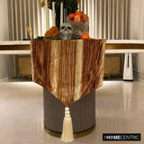 Ombre Treasure - Gold Velvet Decorative Table Runner