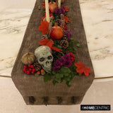 Kayla Brown - Brown Suede Decorative Table Runner