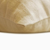 Pearl Flake - Beige Linen Decorative Throw Cushion Cover
