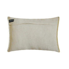 Autumn Cockatoo - Brown Cotton Lumbar Cushion Cover