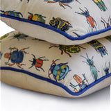 Handmade decorative throw pillow cover in rich velvet fabric with intricate embroidered pattern — elegant cushion cover for sofa, couch, or bedroom decor.