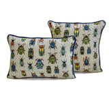 Handmade decorative throw pillow cover in rich velvet fabric with intricate embroidered pattern — elegant cushion cover for sofa, couch, or bedroom decor.