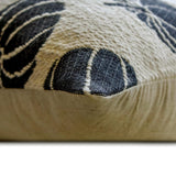 Noir Pumpkin - Black Jacquard Decorative  Throw Cushion Cover