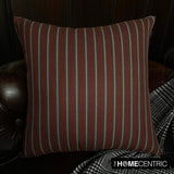 Linear Plush Throw Cushion Cover