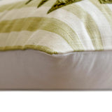 Xmas Tree Check - Green Cotton Checkered Decorative Throw  Cushion Cover