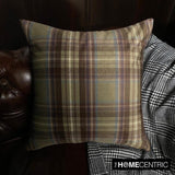 Plaidscape Olive Throw Cushion Cover