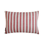 Lush Lines Red Lumbar Cushion Cover