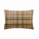 Plaidflow Pink Lumbar Cushion Cover