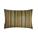 Linear Stripe Beige Lumbar Cushion Cover