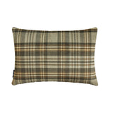 Plaidflow Gray Lumbar Cushion Cover