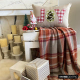 Joy - Beige Linen Decorative Lumbar Cushion Cover