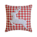 Furry Antlers Throw Cushion Cover