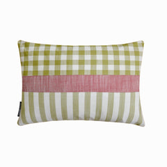 Holiday Grid Lumbar Cushion Cover