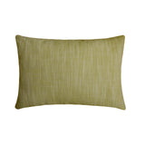 Holiday Grid - Green Cotton Decorative Lumbar Cushion Cover