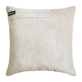 Crystal Pine - White Velvet Decorative  Throw Cushion Cover