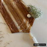 Ombre Treasure - Gold Velvet Decorative Table Runner