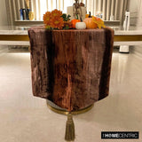 Ombre Brown - Brown Velvet Decorative Table Runner