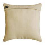 Pearl Flake - Beige Linen Decorative Throw Cushion Cover