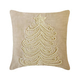 Snow Pearl Tree Throw Cushion Cover