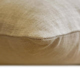 Joy - Beige Linen Decorative Lumbar Cushion Cover