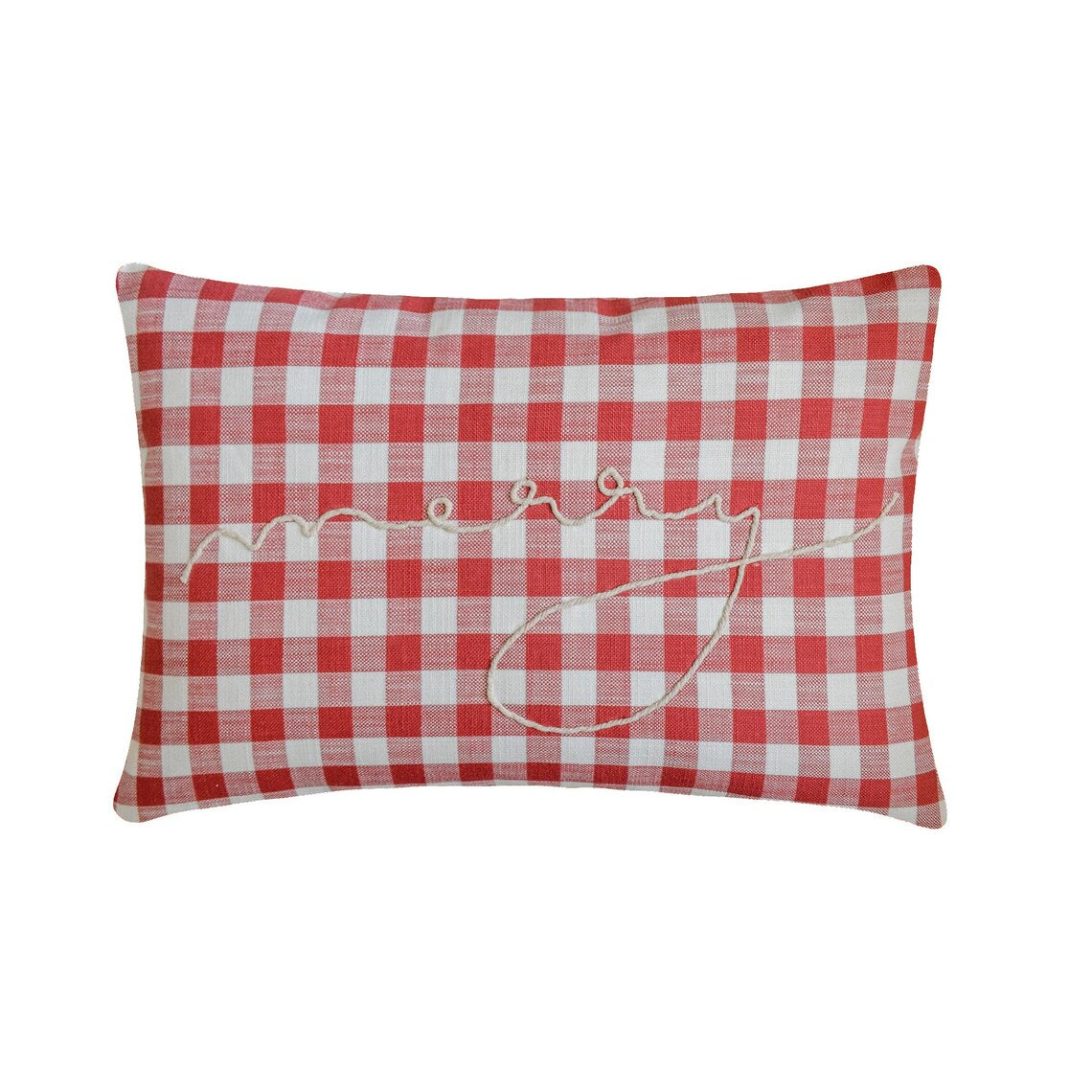 Holiday Merry Lumbar Cushion Cover