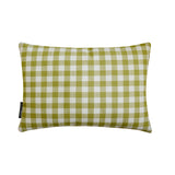 Grid Loom Verde Lumbar Cushion Cover