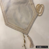 Eleganza - Ivory Jute Linen Decorative Table Runner