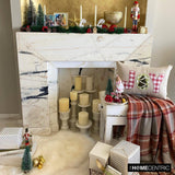 Joy - Beige Linen Decorative Lumbar Cushion Cover