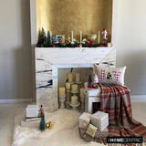 Joy - Beige Linen Decorative Lumbar Cushion Cover