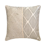 Aether - Jacquard Gray Decorative Bed Runner and Cushion Cover