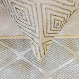 Aether - Jacquard Gray Decorative Bed Runner and Cushion Cover