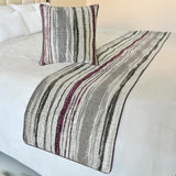 Berry Twist Decorative Bed Runner and Cushion Cover