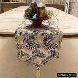 Panra - Black Cotton Decorative Table Runner