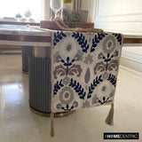 Atushi - Beige Linen Decorative Table Runner