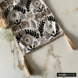 Atushi - Beige Linen Decorative Table Runner