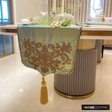 Orla - Gold Silk Decorative Table Runner