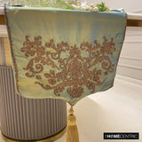 Orla - Gold Silk Decorative Table Runner