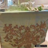 Orla - Gold Silk Decorative Table Runner