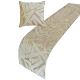 Frosted Grace - White Frosted Grace Decorative Bed Runner and Cushion Cover