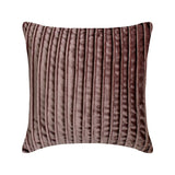 Mystic Mauve - Velvet Mauve Decorative Bed Runner and Cushion Cover