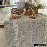 Pearl Coast - Beige Jute Decorative Table Runner