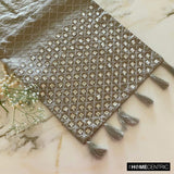 Crystal Gazer - Gold Silk Decorative Table Runners