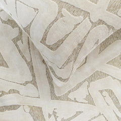 Frosted Grace - White Frosted Grace Decorative Bed Runner and Cushion Cover