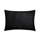 Mono Sphere - Black And White Cotton  Lumbar Cushion Cover