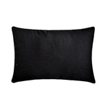 Monochrome Hound - Black And White Cotton  Lumbar Cushion Cover