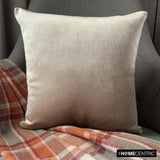 Gold Velvet Throw Cushion Cover - Velvet Gold Jules