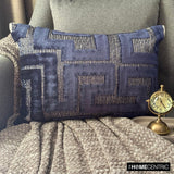 Midnight Path Lumbar Pillow Cover