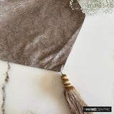 Baroque Gold - Gold Jacquard Decorative Table Runner